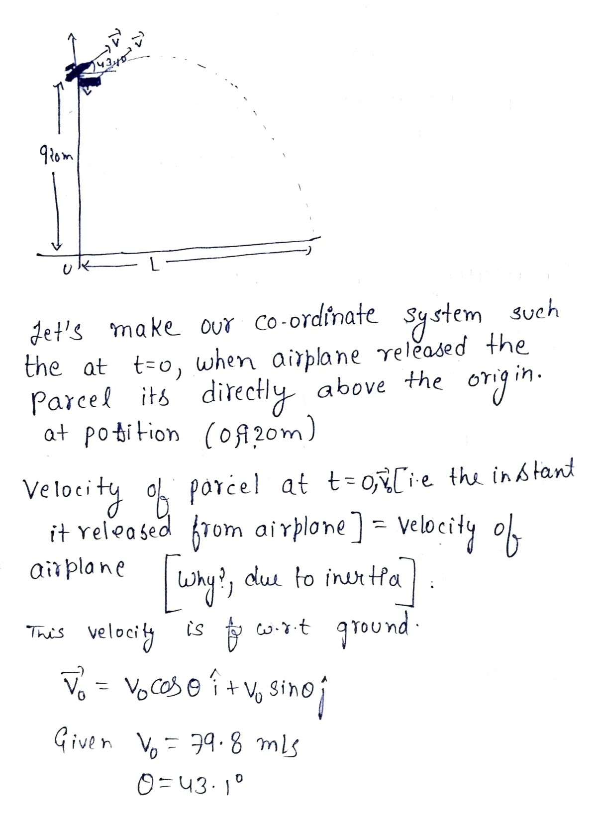 Physics homework question answer, step 1, image 1